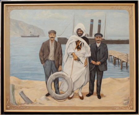 Jan Camphuis - Uncle Anne with the Bedouin chieftain and the bosun- Jan Camphuis - Uncle Anne with the Bedouin chieftain and the bosun-