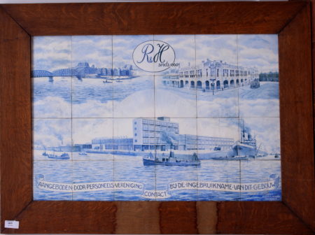 Tegeltableau 'Van Rietschoten & Houwens sinds 1860' - Implementation workshop Hebore-1953 Tegeltableau 'Van Rietschoten & Houwens sinds 1860' - Implementation workshop Hebore-1953