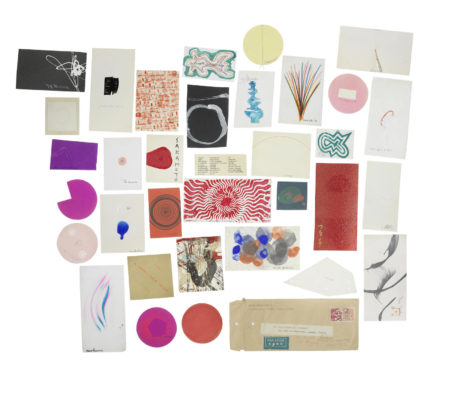 Shozo Shimamoto-Jiro Yoshihara-Sadamasa Motonaga-Yuko Nasaka-Tsuyoshi Maekawa-Takesada Matsutani-Yasuo Sumi-Chiyu Uemae-Toshio Yoshida-Kazuo Shiraga-A Collection of 32 unique works by Kazuo Shiraga Shozo Shimamoto Jiro Yoshihara Sadamasa Motonaga Yuko Nasaka Sadaharu Horio Norio Imai Kumiko Imanaka Joji Kikunami Shigeki Kitani Tsuyoshi Maekawa Takesada Matsutani Yoshihara Michio Shuji Mukai Saburo Murakami Michimasa Naohara Senkichiro Nasaka Kimiko Ohara Minoru Onoda Masaya Sakamoto Yasuo Sumi Satoshi Tai Ryuji Tanaka Teruyuki Tsubouchi Chiyu Uemae Tsuruko Yamazaki Toshio Yoshida and Michio Yoshihara <br />1966-1969-1967 Shozo Shimamoto-Jiro Yoshihara-Sadamasa Motonaga-Yuko Nasaka-Tsuyoshi Maekawa-Takesada Matsutani-Yasuo Sumi-Chiyu Uemae-Toshio Yoshida-Kazuo Shiraga-A Collection of 32 unique works by Kazuo Shiraga Shozo Shimamoto Jiro Yoshihara Sadamasa Motonaga Yuko Nasaka Sadaharu Horio Norio Imai Kumiko Imanaka Joji Kikunami Shigeki Kitani Tsuyoshi Maekawa Takesada Matsutani Yoshihara Michio Shuji Mukai Saburo Murakami Michimasa Naohara Senkichiro Nasaka Kimiko Ohara Minoru Onoda Masaya Sakamoto Yasuo Sumi Satoshi Tai Ryuji Tanaka Teruyuki Tsubouchi Chiyu Uemae Tsuruko Yamazaki Toshio Yoshida and Michio Yoshihara <br />1966-1969-1967