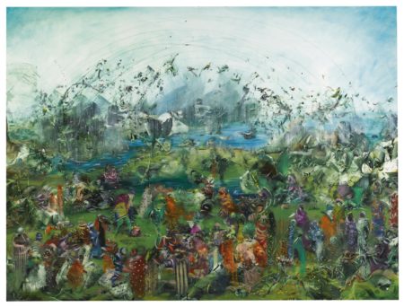 Ali Banisadr - The Garden-2010 Ali Banisadr - The Garden-2010