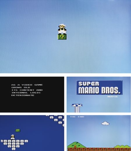 Cory Arcangel-Paper Rad-Super Mario Movie-2005 Cory Arcangel-Paper Rad-Super Mario Movie-2005