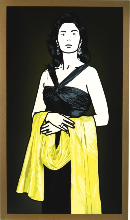 Antonia With Yellow Shawl.-2008 Antonia With Yellow Shawl.-2008