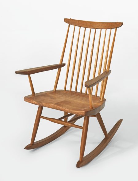 George Nakashima - New Rocking Chair-1980 George Nakashima - New Rocking Chair-1980