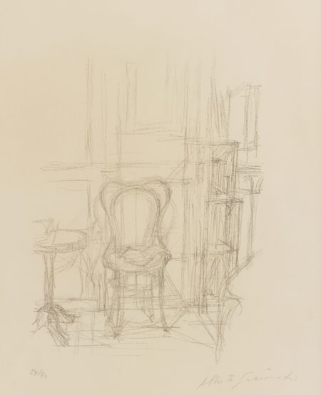 Chaise Et Gueridon (Lust 33)-1960 Chaise Et Gueridon (Lust 33)-1960