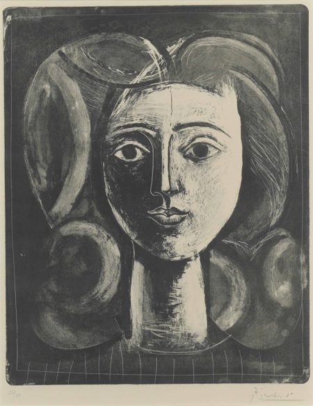 Tête de jeune fille-1947 Tête de jeune fille-1947
