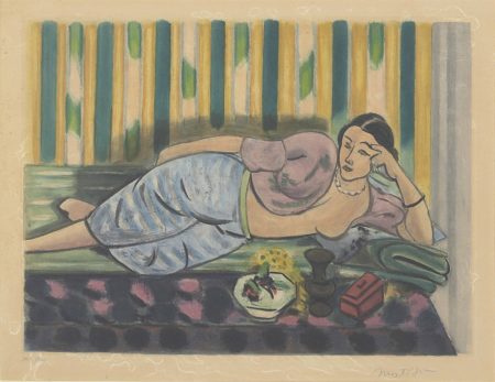 After Henri Matisse - Odalisque au coffret rouge-1926 After Henri Matisse - Odalisque au coffret rouge-1926