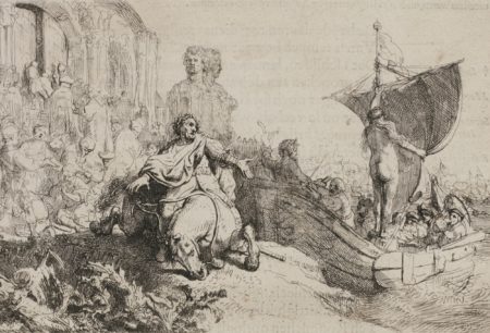 The Ship Of Fortune (B. Holl. 111; New Holl. 123; H. 106)-1633 The Ship Of Fortune (B. Holl. 111; New Holl. 123; H. 106)-1633