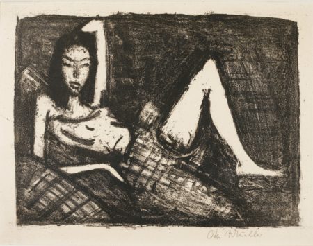 MÄDchen Auf Dem Kanapee (K. 146)-1921 MÄDchen Auf Dem Kanapee (K. 146)-1921