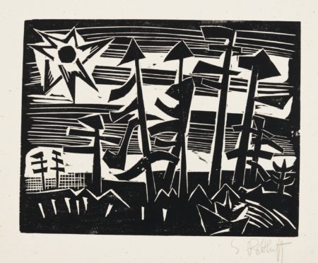 Russische Landschaft (Schapire H230)-1918 Russische Landschaft (Schapire H230)-1918