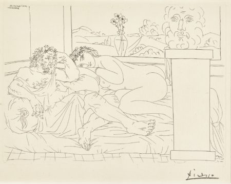 Le Repos Du Sculpteur Iv (B. 174; Ba. 327)-1933 Le Repos Du Sculpteur Iv (B. 174; Ba. 327)-1933