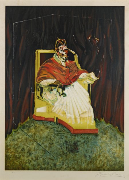 Study For Portrait Of Pope Innocent X After Velasquez (S. 14)-1989 Study For Portrait Of Pope Innocent X After Velasquez (S. 14)-1989