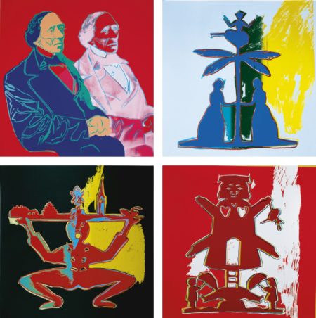 Hans Christian Andersen (F. & S. IIb.394-397)-1987 Hans Christian Andersen (F. & S. IIb.394-397)-1987