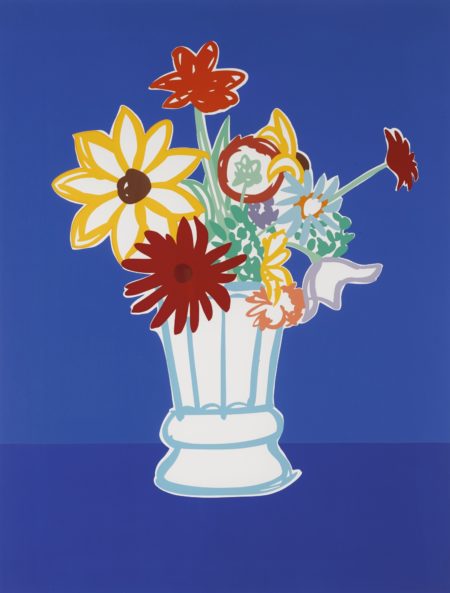 Country Bouquet With Blue-1991 Country Bouquet With Blue-1991