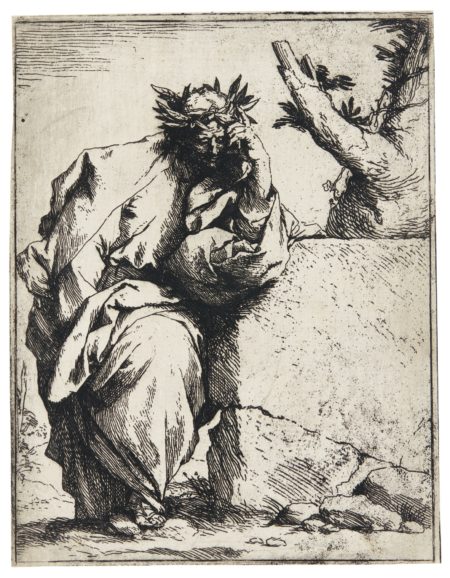 The Poet (Bartsch 10; Brown 3)-1621 The Poet (Bartsch 10; Brown 3)-1621