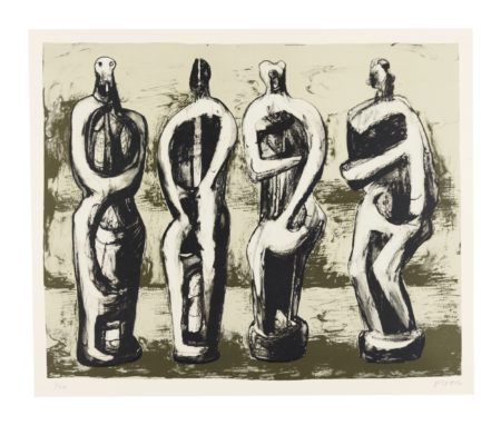 Four Standing Figures (C. 489)-1978 Four Standing Figures (C. 489)-1978