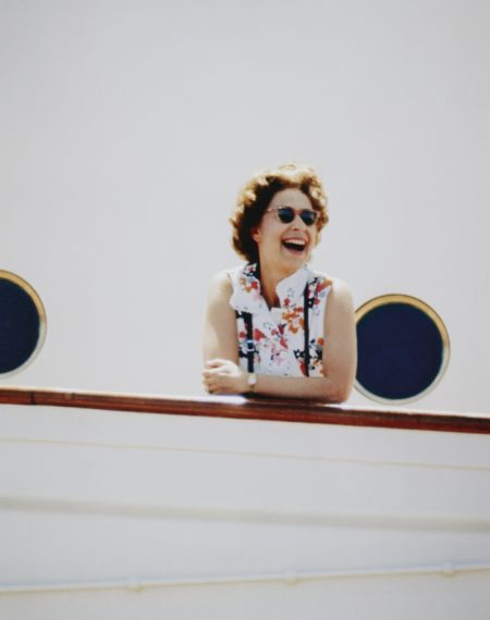 Hm The Queen On Hmy Britannia March 1972- Hm The Queen On Hmy Britannia March 1972-