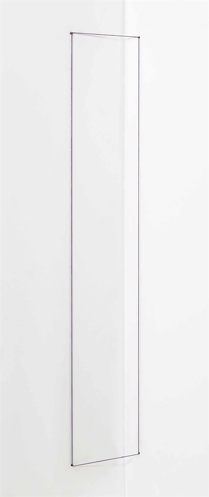 Violet Day-glo Corner Piece-1968 Violet Day-glo Corner Piece-1968