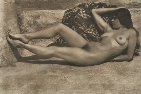 Untitled (Tina On The Azotea, With Kimono)-1924 Untitled (Tina On The Azotea, With Kimono)-1924