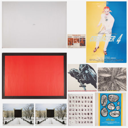 Matthew Barney, Cath Opie, Robert Longo, George Schneider, Mark Grotjahn, Pete Voulkos and Robin Winters - 10 Exhibition Posters- Matthew Barney, Cath Opie, Robert Longo, George Schneider, Mark Grotjahn, Pete Voulkos and Robin Winters - 10 Exhibition Posters-