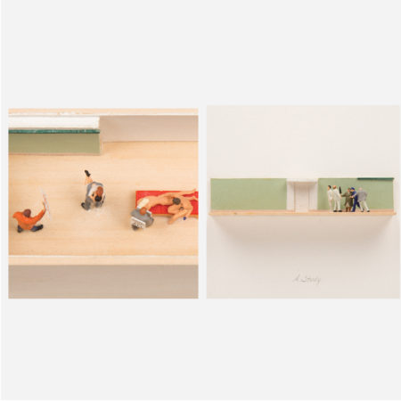 William Radawec - Two Dioramas from 'A Study' Series- William Radawec - Two Dioramas from 'A Study' Series-