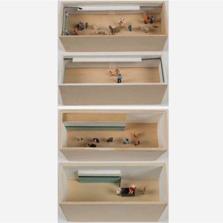 Four Dioramas from 'A Study' Series- Four Dioramas from 'A Study' Series-