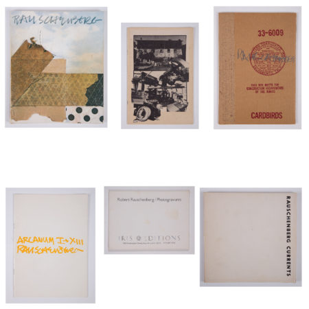 6 Books Related to Rauschenberg- 6 Books Related to Rauschenberg-