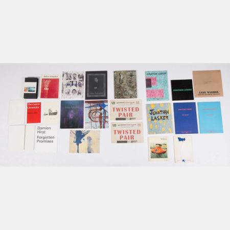Andy Warhol, Claes Oldenburg, Julian Schnabel, Jonathan Lasker, Enid Baxter, Damien Hirst, Anselm Kiefer, Barbara Bloom - Exhibition Catalogs- Andy Warhol, Claes Oldenburg, Julian Schnabel, Jonathan Lasker, Enid Baxter, Damien Hirst, Anselm Kiefer, Barbara Bloom - Exhibition Catalogs-