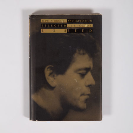 Signed Lou Reed Book- Signed Lou Reed Book-