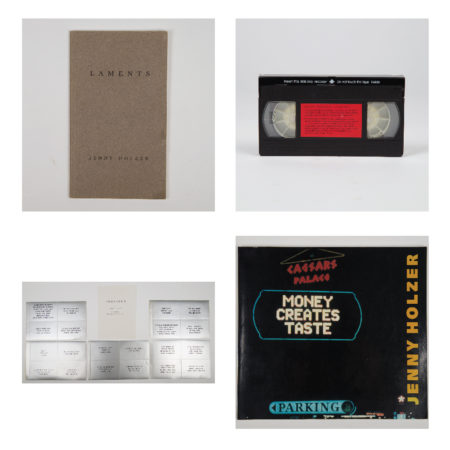 Four Items Related to Jenny Holzer- Four Items Related to Jenny Holzer-