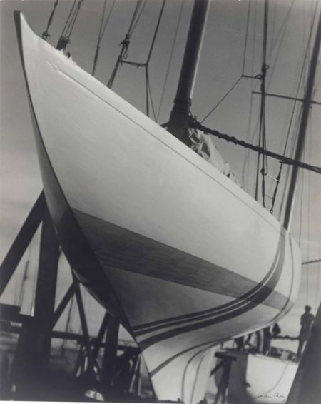 Hull in Dry Dock-1930 Hull in Dry Dock-1930