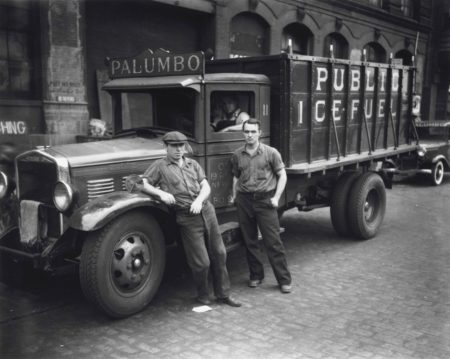 Untitled (Palumbo Public Ice-Fuel Corp. Truck, New York)-1934 Untitled (Palumbo Public Ice-Fuel Corp. Truck, New York)-1934