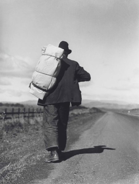 Migrant Worker on California Highway-1935 Migrant Worker on California Highway-1935