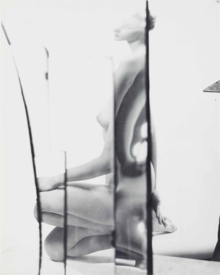 Nude, Broken Mirror, New York-1950 Nude, Broken Mirror, New York-1950