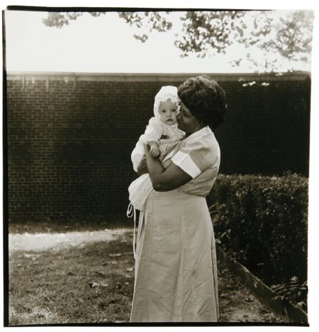 Toddler Being Held In Garden, N.J.-1968 Toddler Being Held In Garden, N.J.-1968