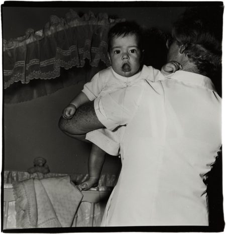 Toddler Being Held By Nurse, N.J.-1968 Toddler Being Held By Nurse, N.J.-1968