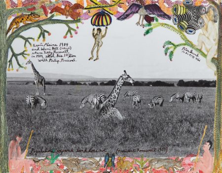 Giraffes And Zebras-1964 Giraffes And Zebras-1964