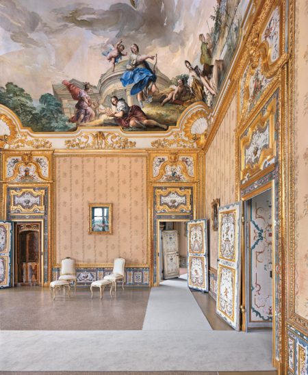Queens Bed Chamber, Palazzina Di Stupinigi, Turin, Italy-2016 Queens Bed Chamber, Palazzina Di Stupinigi, Turin, Italy-2016