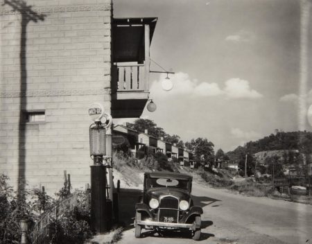 Company Houses And Filling Station On Scotts Run, Vicinity Of Morgantown, West Virginia-1935 Company Houses And Filling Station On Scotts Run, Vicinity Of Morgantown, West Virginia-1935