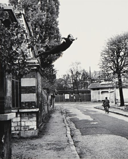 Shunk-Kender-Yves Klein-Leap Into The Void (5 Rue Gentil-Bernard Fontenay-Aux-Roses October 1960) (Artistic Action By Yves Klein - Collaboration Harry Shunk And Janos Kender)-1960 Shunk-Kender-Yves Klein-Leap Into The Void (5 Rue Gentil-Bernard Fontenay-Aux-Roses October 1960) (Artistic Action By Yves Klein - Collaboration Harry Shunk And Janos Kender)-1960