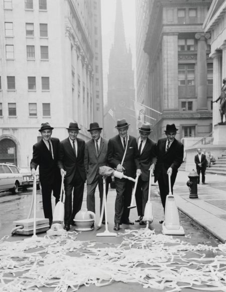 Clean New York Campaign Wall Street-1960 Clean New York Campaign Wall Street-1960