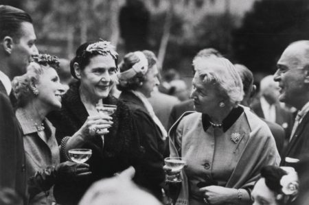 Garden Party Nyc (Museum Of Modern Art)-1955 Garden Party Nyc (Museum Of Modern Art)-1955