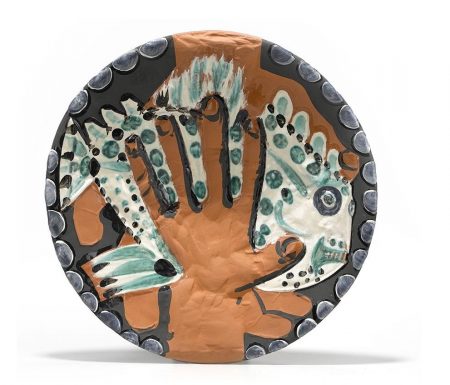 Hands with Fish (A.R. 214)-1953 Hands with Fish (A.R. 214)-1953