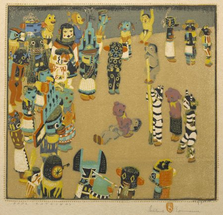 Hopi Katzinas (A. 103)-1925 Hopi Katzinas (A. 103)-1925