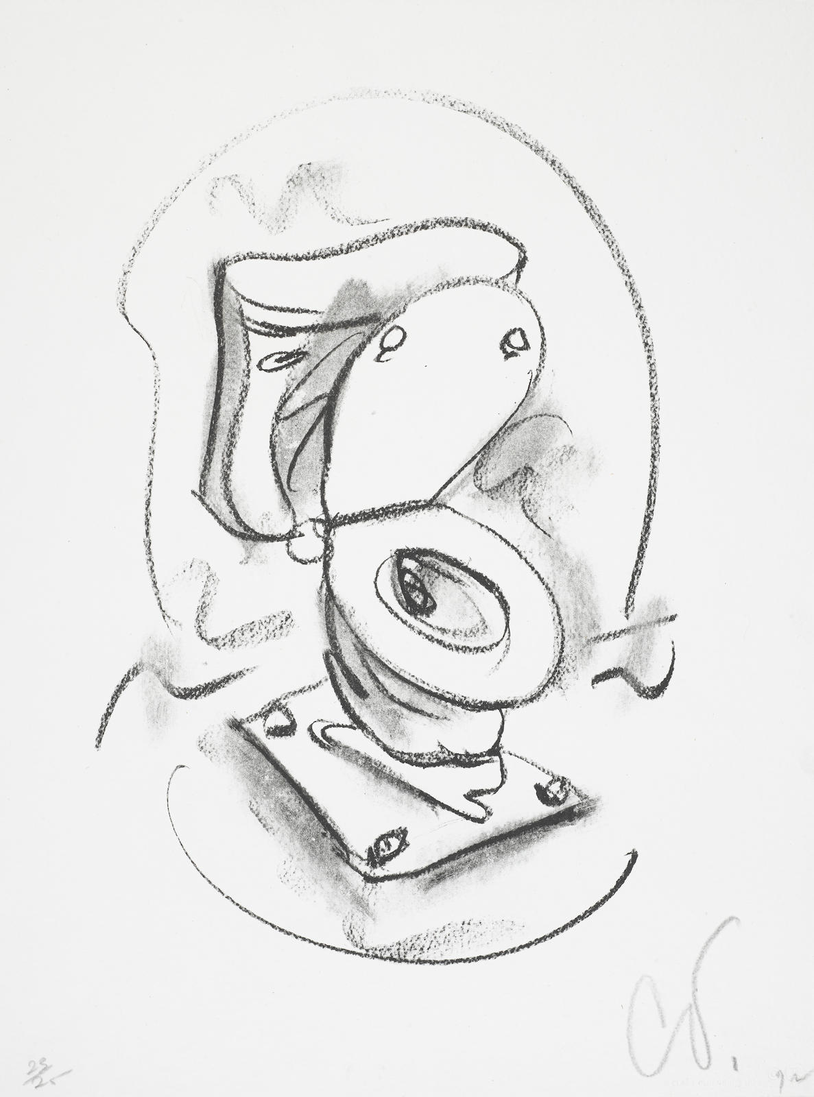 Soft Toilet #2 (A./P. 93; G. 414)-1972 Soft Toilet #2 (A./P. 93; G. 414)-1972