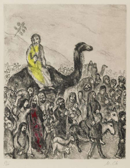 Départ de Jacob pour l'Égypte, pl. 22, from La Bible (V. 221; C. bk. 30)-1939 Départ de Jacob pour l'Égypte, pl. 22, from La Bible (V. 221; C. bk. 30)-1939