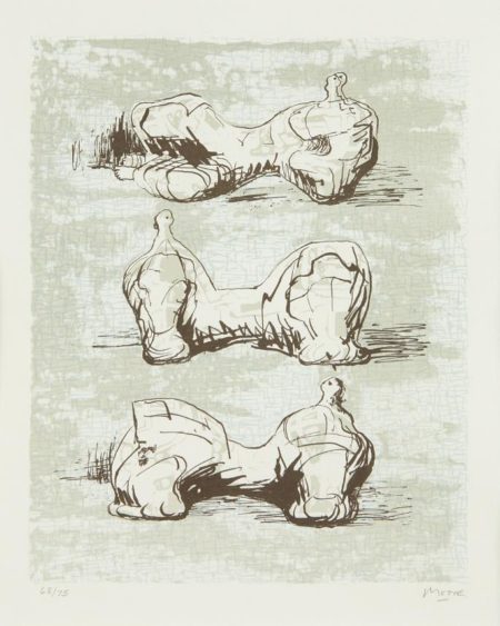 Three Reclining Figures-1971 Three Reclining Figures-1971