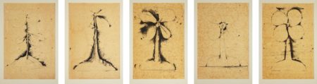 Lithographs of the Sculpture: The Plant Becomes a Fan-1975 Lithographs of the Sculpture: The Plant Becomes a Fan-1975