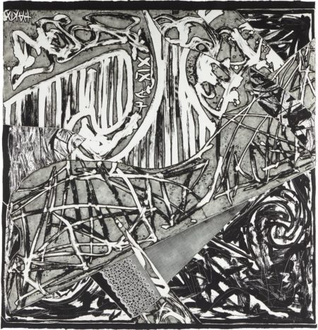 Swan Engraving Square II, from Swan Engravings-1982 Swan Engraving Square II, from Swan Engravings-1982