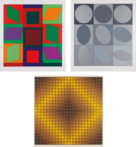 Lapidaire: Two Prints; and Diaf: One Print-1968 Lapidaire: Two Prints; and Diaf: One Print-1968