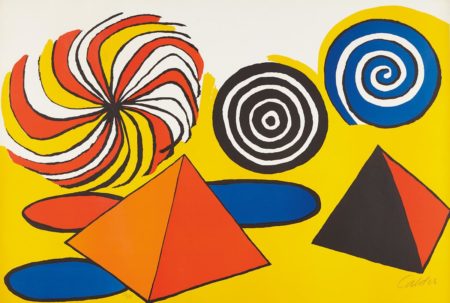 Untitled (Pinwheels and Pyramids)-1970 Untitled (Pinwheels and Pyramids)-1970